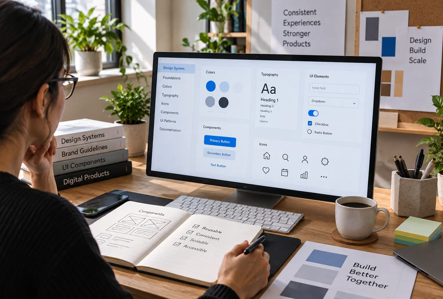 Scalable Design Systems for Consistent Digital Experiences